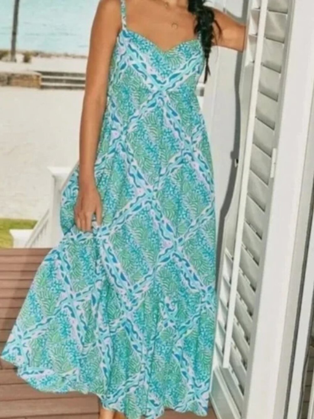 Lilly Pulitzer Heidi Maxi Dress Size 8